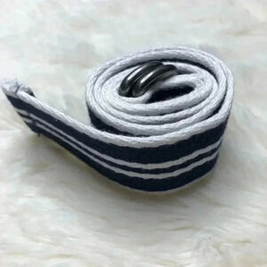 Polo By Ralph Lauren Cloth Belt  Blue/White 1-2 Yr